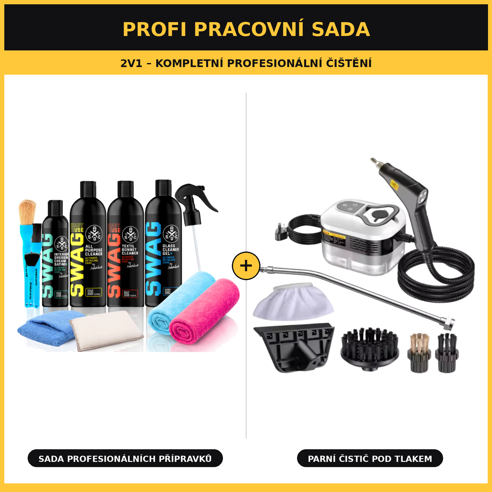 Profi pracovní sada 2v1